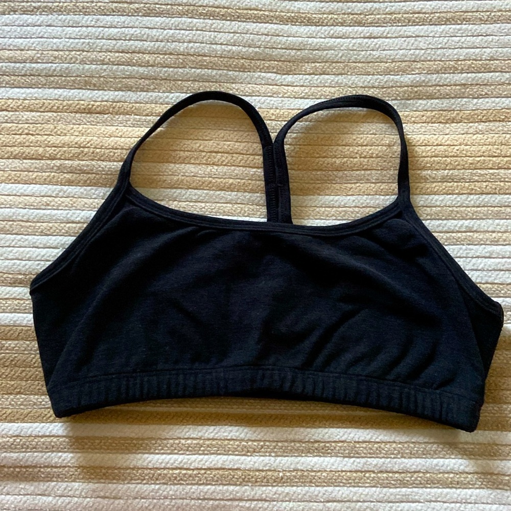 Beyond yoga black bra